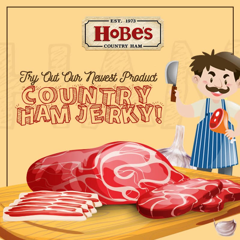 Try Out Our Newest Product – Country Ham Jerky!
